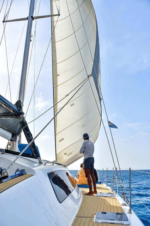 3-hour Catamaran Adventure on the waters of Sal Island - The Swim and Snorkel Stop: Short Water Time, Real Expectations