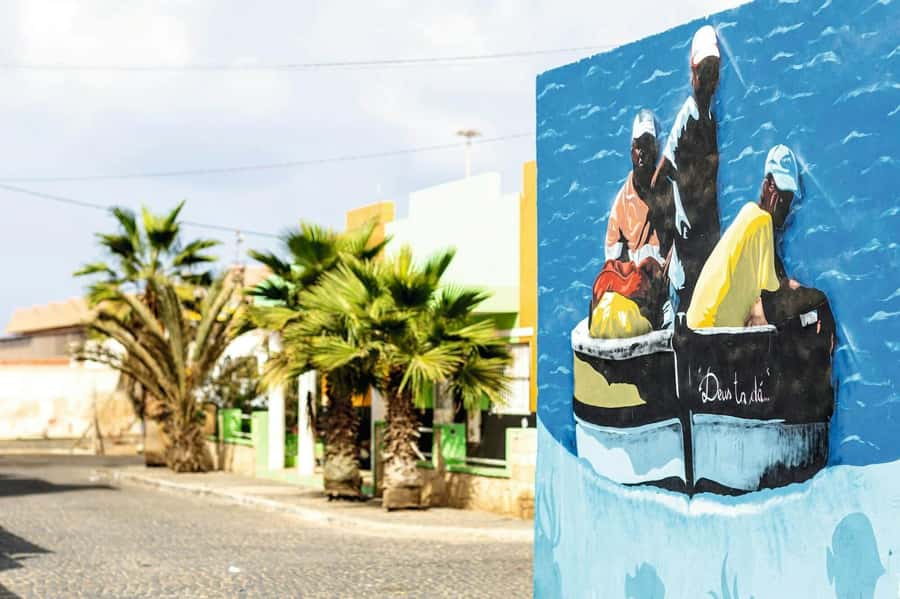 Adults Only Tour of Sal with Lobster Lunch and Salt Lake - Palmeira fishing village: calm café time with real local context