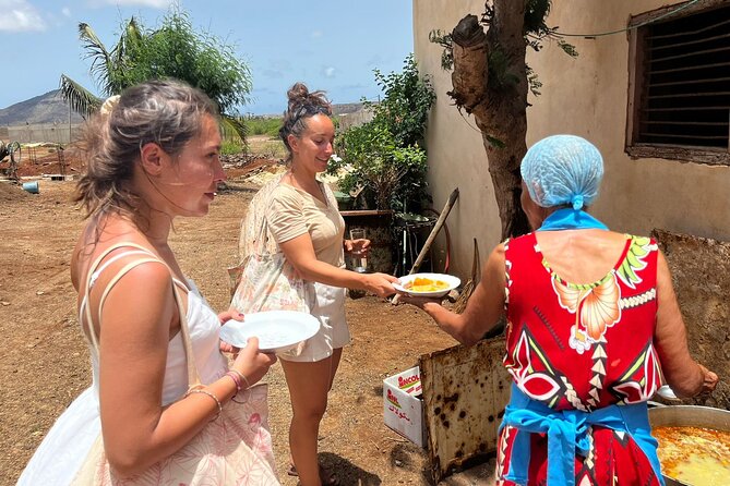 ALL-INCLUSSIVE Cabrer Journey-Live a day like a Cabrer-BoaVista - The Welcome Moment: Drumming, Family Hospitality, Then You Jump In