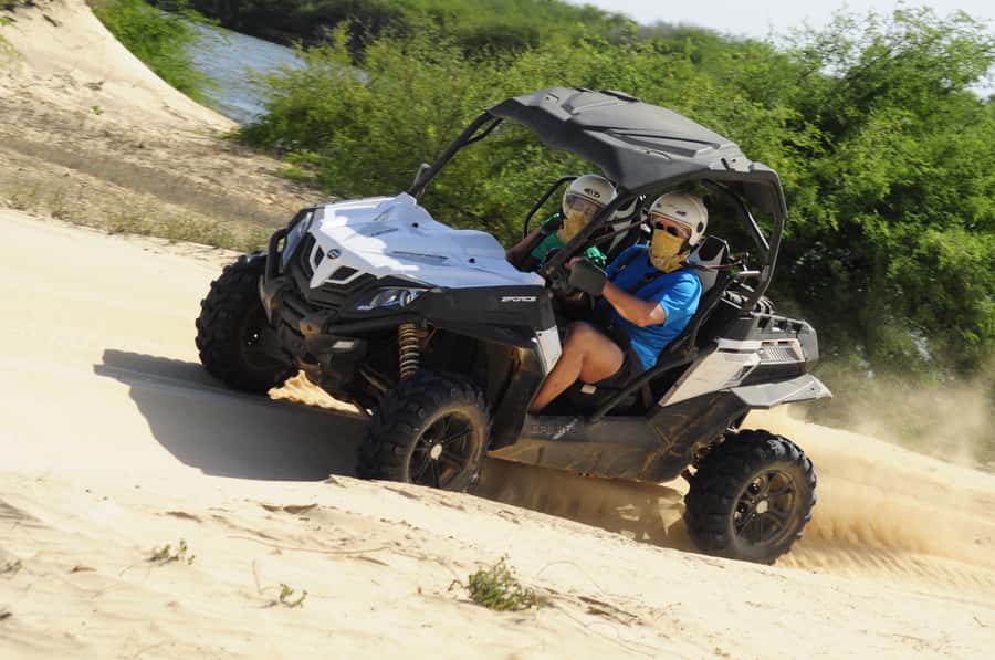 Boa Vista Island: Dunes, Desert &Sal Rei 4WD Buggy Adventure - Hotel pickup, base instructions, and that important test drive