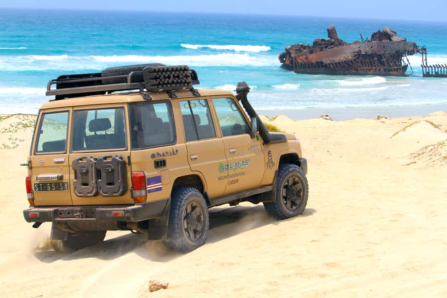 Boa Vista Jeep Expedition: Shipwreck & Viana Desert (4-Hour) - From your hotel to the trail: pickup and the Toyota Landcruiser feel