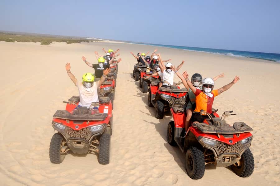 Boa Vista: Off-Road Quad Bike to Santa Monica & Caves - Starting in Povoação Velha, Old Boa Vista First Settlement
