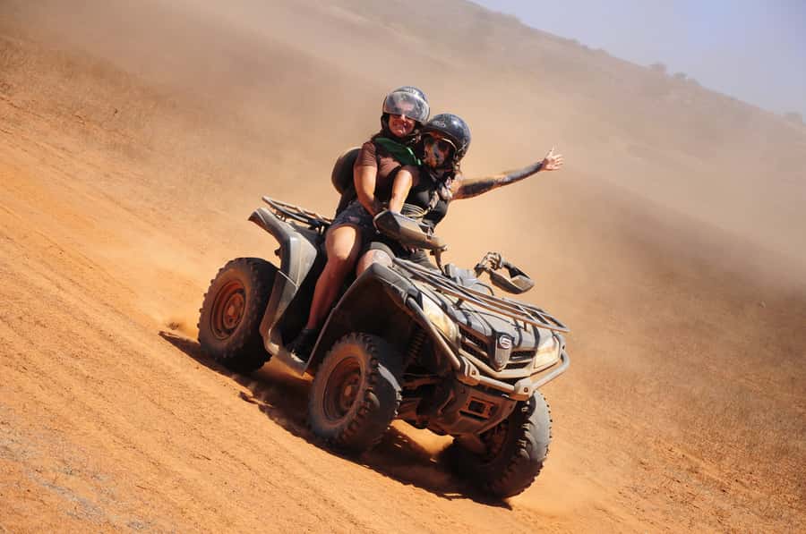 Boa Vista: Off-Road Quad Bike to Santa Monica & Caves - What Comes With You, Helmet, Transfer, and a Local Guide
