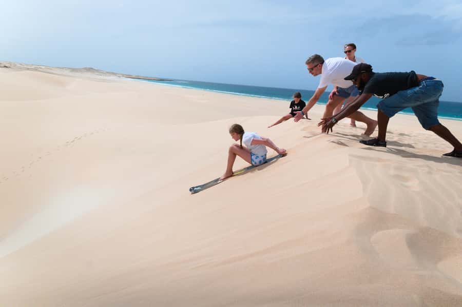 Boa Vista: Shark, Turtles, Cave, Sandboarding & Tasting Tour - Sharks, turtles, dunes, and Santa Monica in one tight route