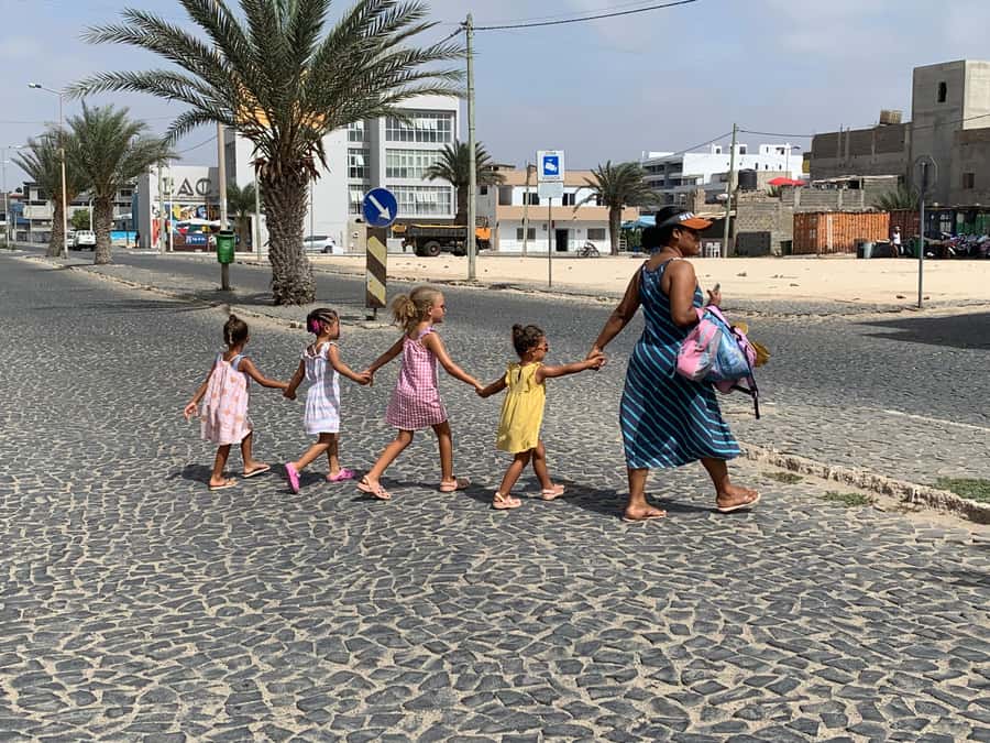 Boavista: City Tour with a Splash at Estoril Beach - Catholic Church, Colorful Houses, and Street-Level Sal Rei