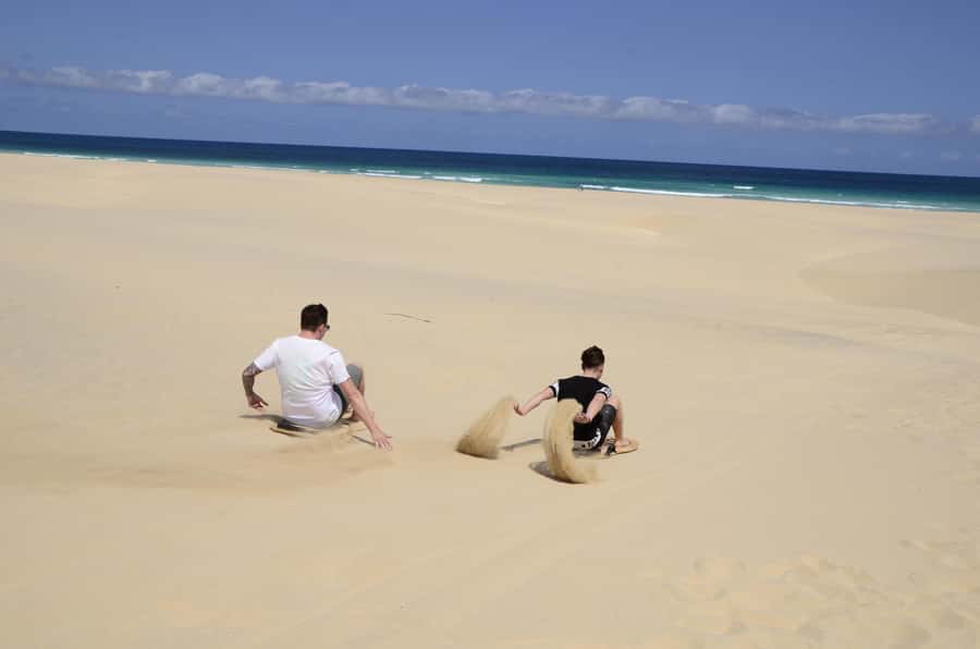 Boavista: Turtle, Shark, Santa Monica, Sandboard & Tasting - Baía de Tubarão and lemon shark spotting, tide is the boss