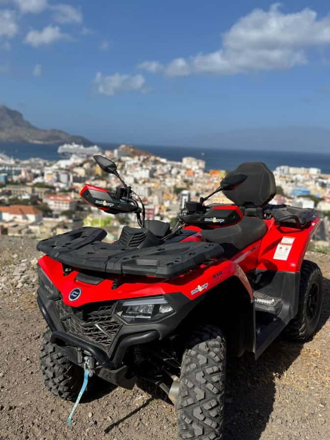 Cape Verde: São Vicente Island 4x4 Quad Tour - From Scooter & Quad to a View Over Mindelo