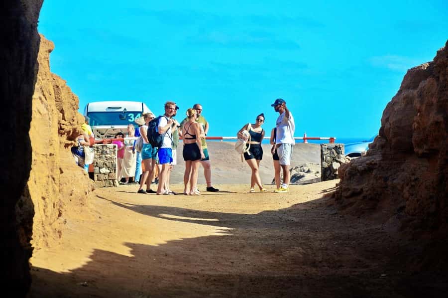 From Sal Island: Blu eye, Salt lake, Lemon Sharks & Palmeira - Palmeira fishing village stop: where Sal feels everyday