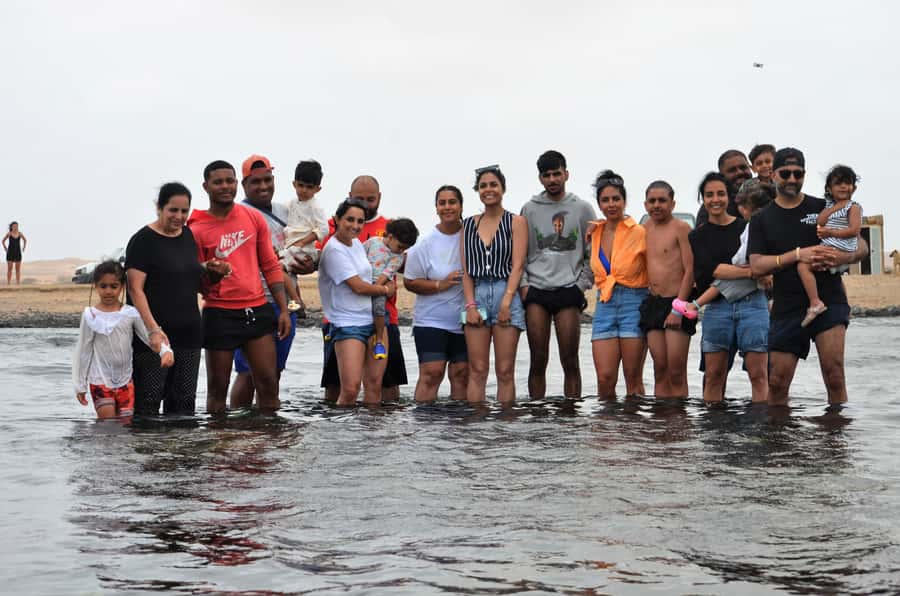 From Sal Island: Blu eye, Salt lake, Lemon Sharks & Palmeira - Pedra de Lume salt pans and floating lagoons: the Dead Sea feeling
