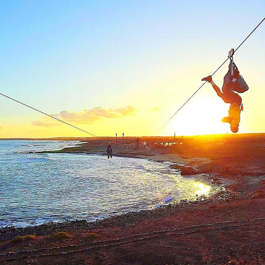 From Santa Maria: Sal island Zipline Experience (Official) - The Briefing, Harness Fitting, and Safety First Moment