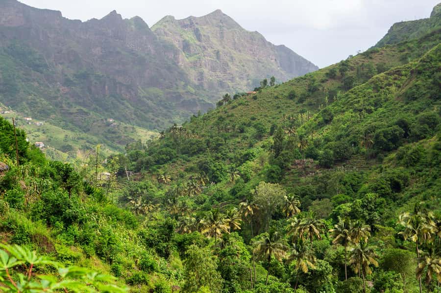 From Tarrafal: Serra to Principal Hike & Lunch with locals - The return drive to Tarrafal, with ocean views in the mix