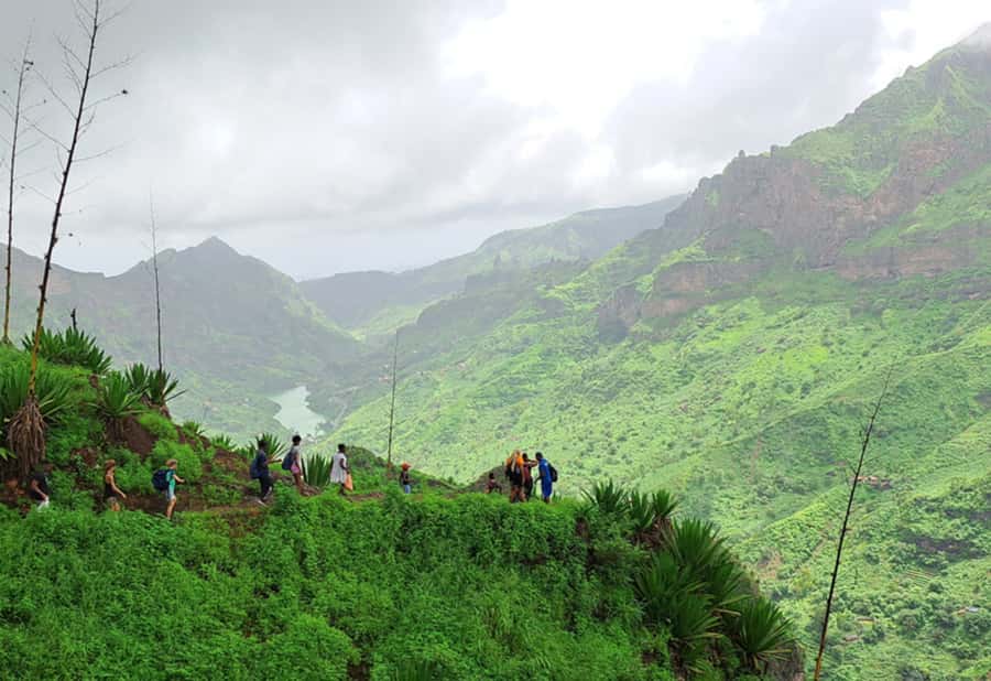 From Tarrafal: Verdant Valley Hike & Lunch With Locals - Down into Principal Valley: why the lunch stop feels like the real payoff