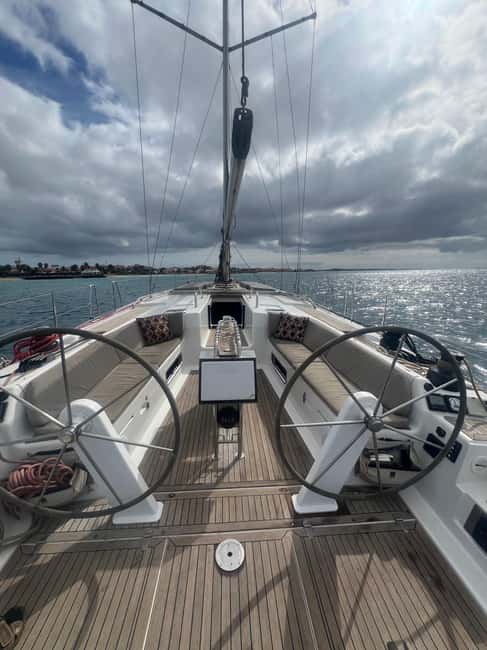 Full day sailing boat in Sal, Cape Verde:taste the Atlantic! - Santa Maria Bay to Mount Lion, what the route really feels like