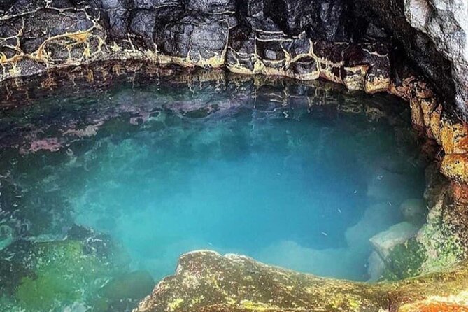 Full-day tour - Salt Mine, Blue Eye, Shark Watch and Kite Beach - Buracona and the Blue Eye (Olho Azul): a 24-meter cave with sunlight