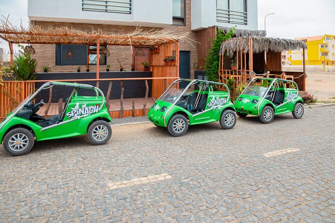 Half-day Electric Car Rental in Santa Maria - Spinach Tours setup: briefing, coffee tasting, and using the audio app