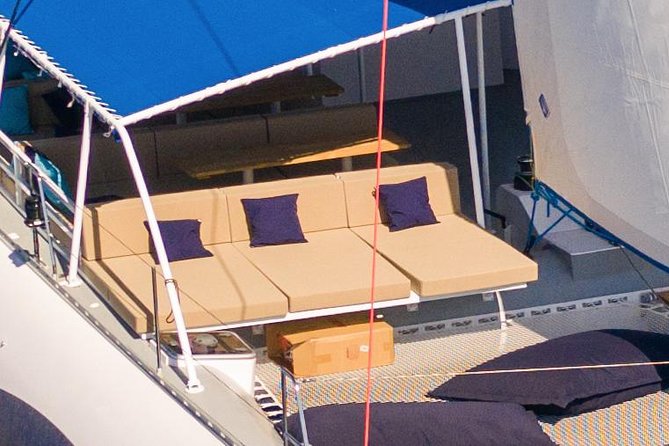 Lounge Catamaran SODADE Half-Day - How the Santa Maria half-day catamaran feels once you’re on board