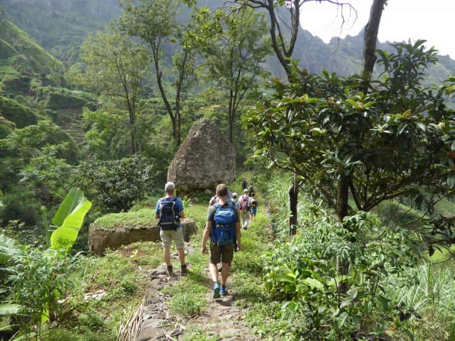 Paúl hike, the green garden - Walking stats: 5 km, 350 m up, 600 m down (plan for the effort)
