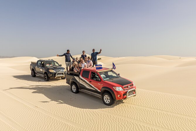 Private 4WD Tour Sun and Fun in Boa Vista - Stop 1: Morro de Areia Beach and Nature Reserve dunes, photos, and sandboarding