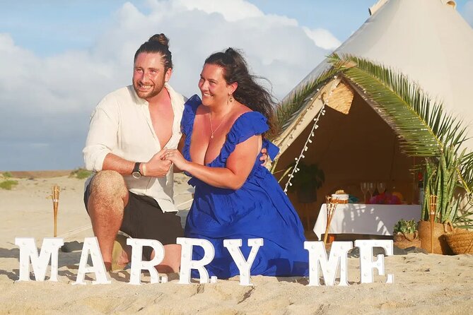 Romantic Sunset & Glamping Experience - The 5:00 pm timeline, from pickup to your reserved tent