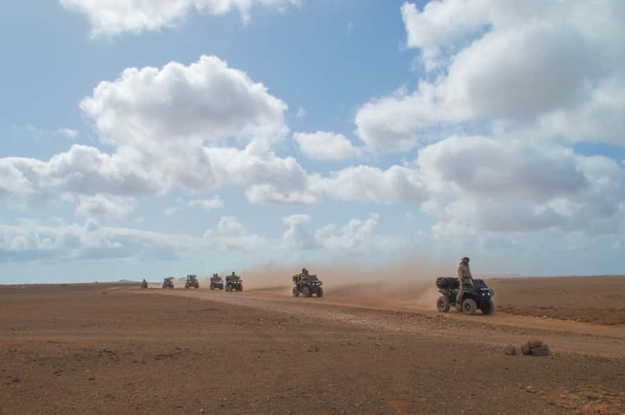 Sal Island: 4-Hour ATV Quad Island Tour - Your machine: automatic 500cc ATV with an off-road rhythm