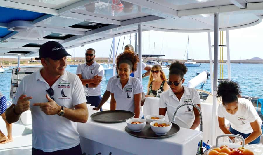 Sal Island Catamaran Cruise with All-inDrinks and Snacks - A 2-Hour Sea Reset Around Sal That Doesn’t Overcomplicate Your Day