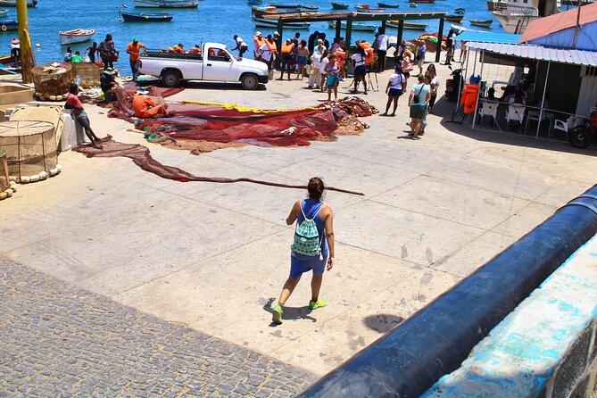 Sal Island, Salinas, Buracona and Lemon Shark - Palmeira fishermen village and the longer restaurant stop