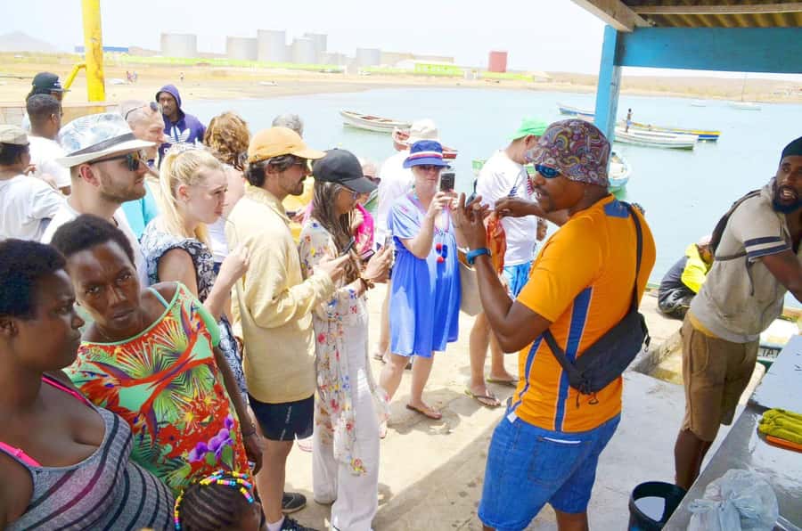 Sal Island tour: Blue Eye, Salt Lake, Sharks w/ Local Guide - Souvenir pauses, grogue tasting, and the realistic “extra costs” list