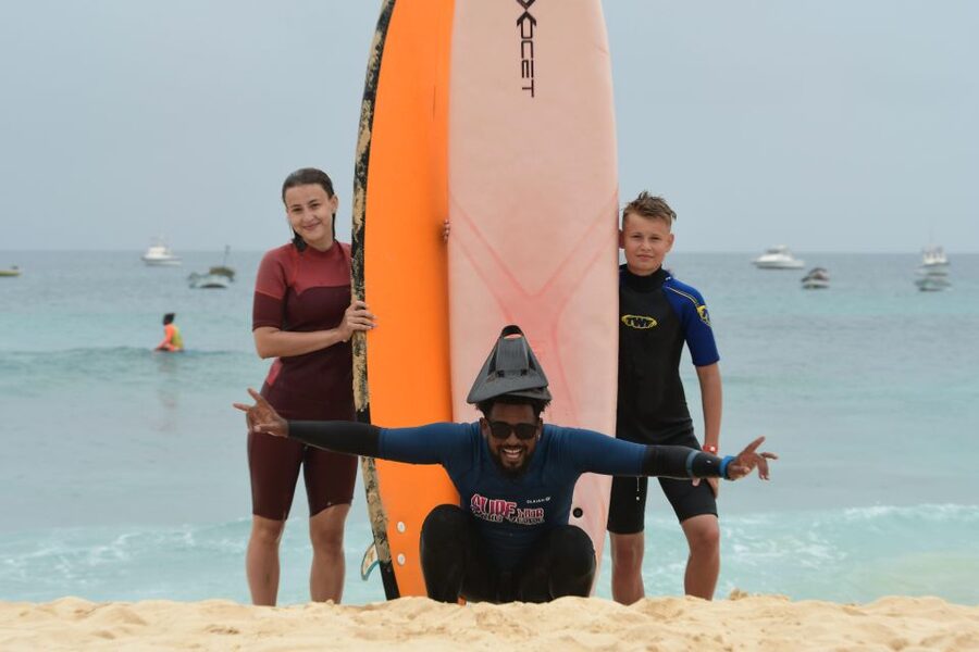 Sal: Surf Lesson - Santa Maria Beach surf lesson: what you’re really signing up for