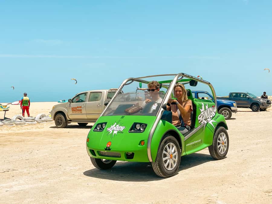 Santa Maria Half Day or Full Day Car Rental, Pedra de Lume - Electric Self-Drive on Sal, You Set the Pace