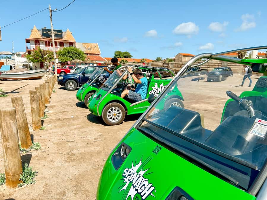 Santa Maria Half Day or Full Day Car Rental, Pedra de Lume - Where to Meet the Spinach Cars (Outside the Green Villas)