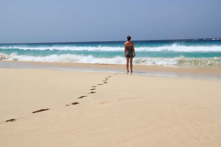 Santa Monica Beach Tour - Praia de Chaves dune views, panoramic stops, and the sand sledding option