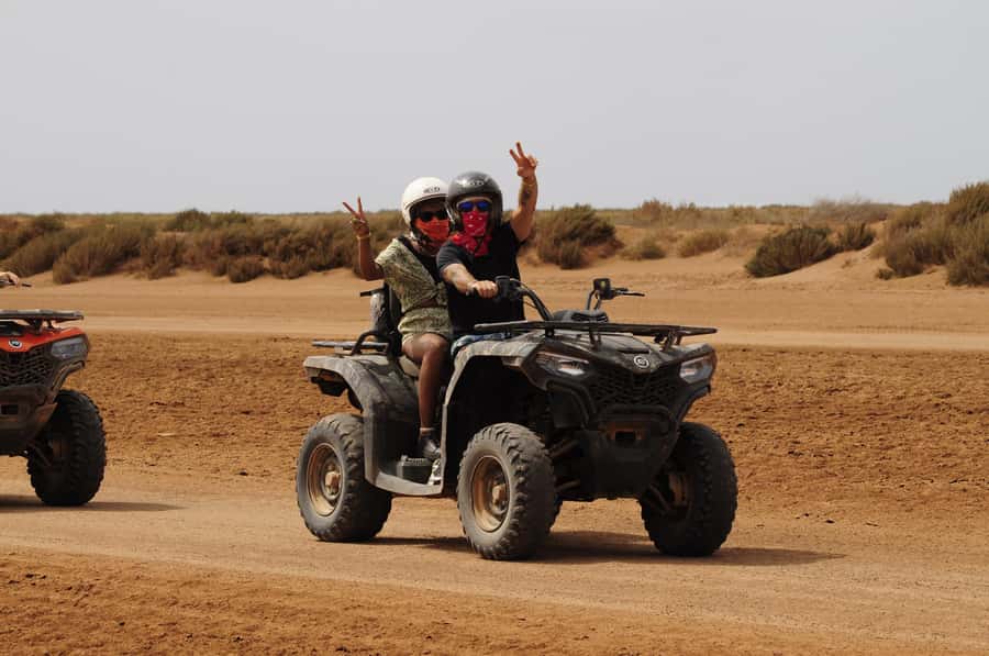 São Vicente: Quad Bike Tour in Mindelo - 4 Hours Adrenaline - Calhau and Ribeira de Calhau: rock formations, Viana Volcano views, and green inland passes