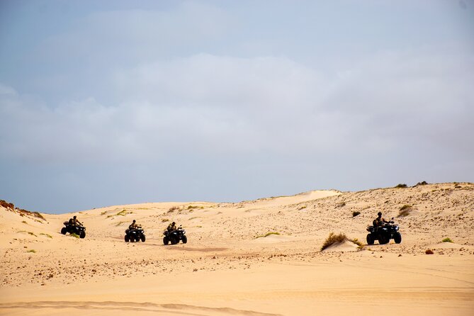South of Boa Vista Adventure Explore the Desert by Quad - Praia de Varandinha: Cliffs, Cave-Like Coast, and a Slower Moment
