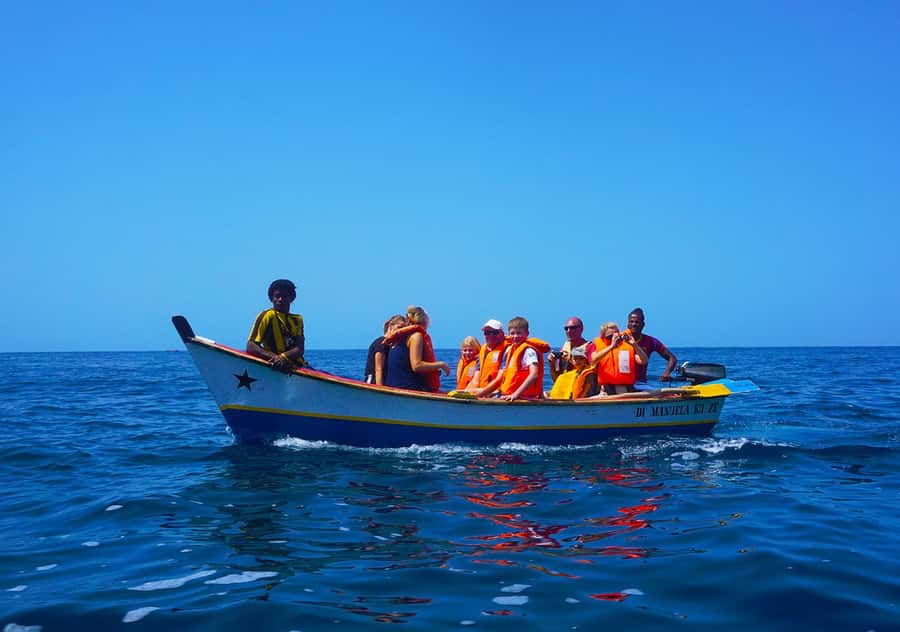 Tarrafal Bay Boat Trip and Beach Day - Tarrafal Bay in one sentence: lighthouse, snorkel, beach, sunset